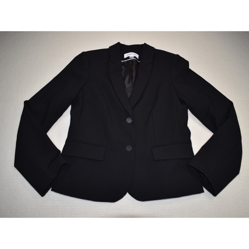 EUC Calvin Klein Black Blazer Size 6P - Business Dress